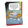 NobleWorks 12 Funny Christmas Cards w/5 x 7 Inch Envelopes