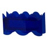 Vase,Modern Acrylic Shape Vase for Desktop Decoration (Blue)