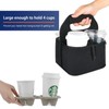 Beautyflier Reusable Insulated Coffee Cup Carrier, Portable Drink Holder with