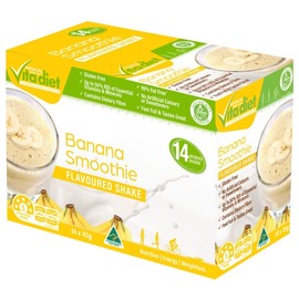Medical Vita Diet Banana Smoothie Shake Sachets 45g X 14