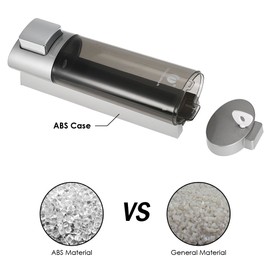 Decdeal Wall Mounted Soap Dispenser 200ml Kitchen Bathroom Bar