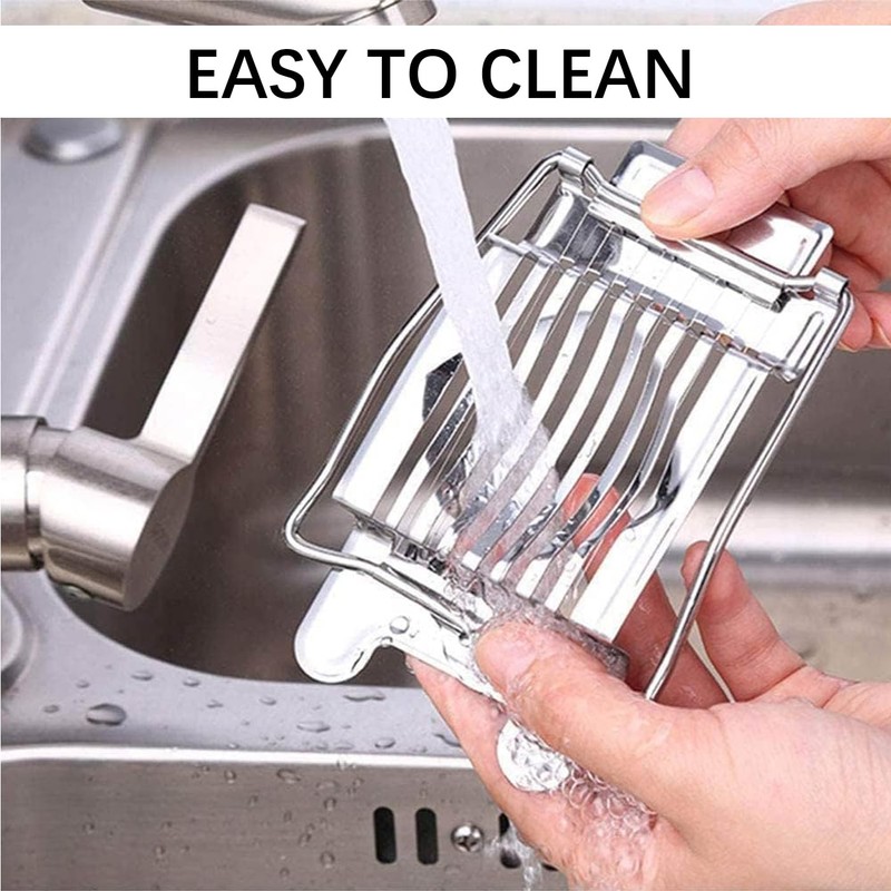 AYNKH Set of 4 Egg Slicer for Boiled Eggs, Egg