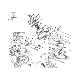 HMMWV HUMVEE M1114 M1114  M1113 M1151  POWER STEERING FILTER  GASKET SET