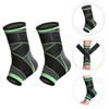 Baluue 2pcs Adjustable Ankle Brace Ankle Strap Stabilizer for Running
