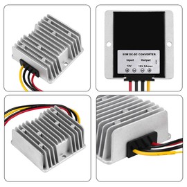 SUPERNIGHT DC 12V Step Up to 19V 5A 95W Boost Converter Waterproof Voltage Regulator for Golf Cart Club Car LED Strip Light