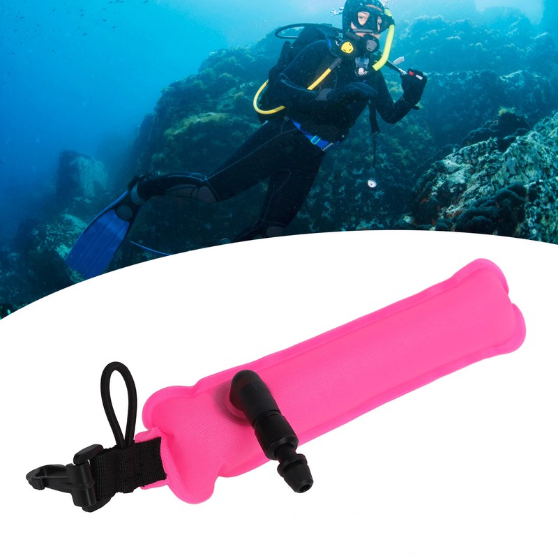 Mini Diving Buoy Integrated Valve Portable Scuba Diving Float Snorkeling