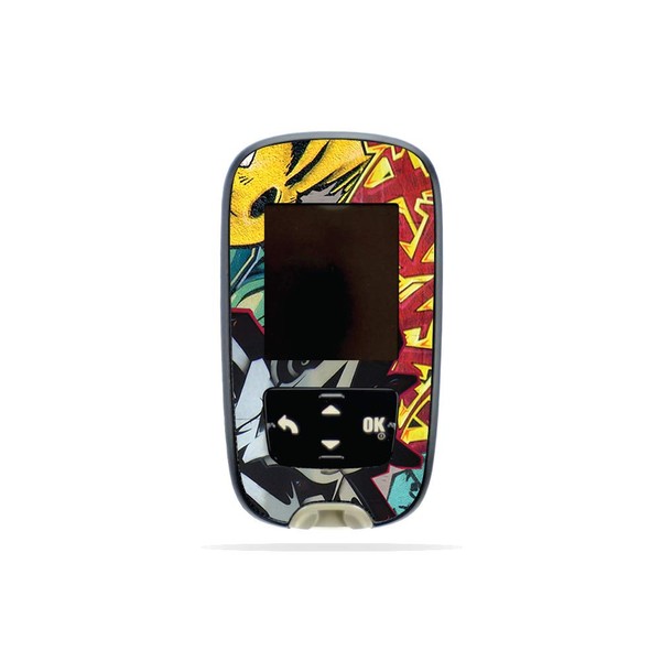 MightySkins Skin Compatible with Accu-Chek Guide - Graffiti Wild Styles