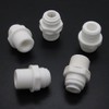 5 PCS 3/8" Push 1/2"PT Thread Male Straight Tube Quick