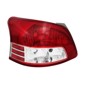 jpautowholesale For 2007-2011 Toyota Yaris Sedan Tail Light Driver Side