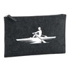Huuraa Toiletry Bag Rowing Gift 1 Litre Charcoal Felt Rowing