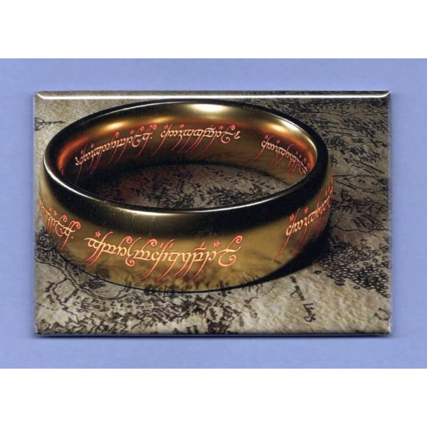 Unbranded LORD OF THE RINGS RING *2X3 FRIDGE MAGNET* J