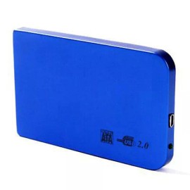 Importer520 2.5" Inch Sata USB 2.0 Hard Drive HDD Enclosure External Laptop Disk - Blue New