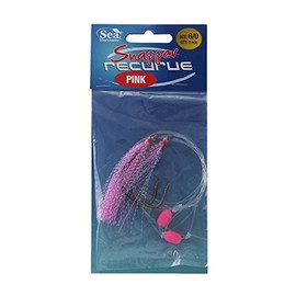 Sea Harvester Snapper Recurve Flasher Rig 6/0 Pink
