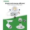 zouzai 12 Pack 4 inch 5CCT LED Gimbal Led Recessed