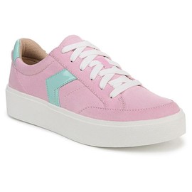 Dr. Scholl's Lace-Up Casual Sneakers - Madison Lace:_Sweet Pink_6-1/2 Medium