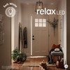 GE Lighting Relax LED Light Bulbs, 60 Watt Eqv, Soft