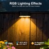 KIALUSH Outdoor Deck Lights, 16 Lights Smart Fence Lights Compatible