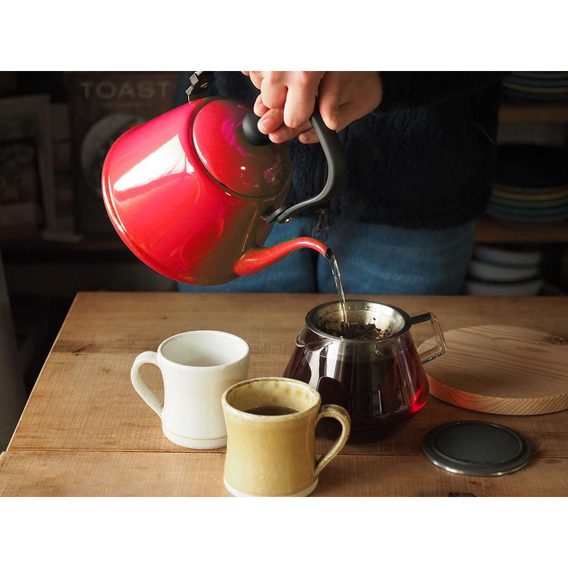 Nodahoro DK-200NB Drip Kettle II, 0.6 gal (2.0 L), Navy,