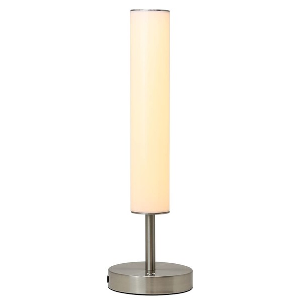 O’Bright Dimmable LED Cylinder Table Lamp with USB Charging Port,