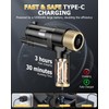 AHNR Handheld Car Vacuum Cleaner Cordless with 16000PA Powerful Suction,