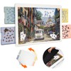 Playboda 1500 Pieces Rotating Plastic Puzzle Board with Drawers and