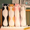 Aiuidun Long Cat Cuddly Toy, Stuffed Animals, Cat Plush Cushion,