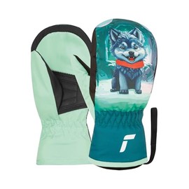 Reusch Scottie Mitten Warm, Windproof, Waterproof and Breathable Mittens Winter Gloves for Babies Toddlers Girls and Boys with Easy Entry