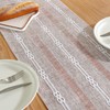 Bigqin Boho Table Runner with Tassels, 183x33cm/72"x13" Table Decoration, Linen