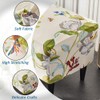 Highdi Ottoman Protective Cover Stool Cover, Stool Cover for Footstool,
