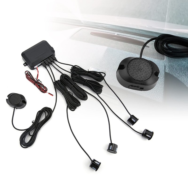 Car Auto Vehicle Reverse Backup Radar System, with 4 Parking