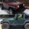 Tonsya Smoked Lens Black housing kit Compatible With 1997-2006 Jeep