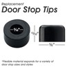 Premium Rubber Door Stop Stud Replacement Tips – Doorstopper Bumpers,
