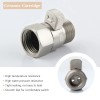 APLusee Water Flow Restrictor, Aplusee Brass Shower Head Pressure Reducer,