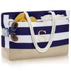 YOOLIFE Gifts for Sister - Blue Large Beach Bag Tote