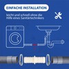 VIOKS Washing Machine Drain Adapter for 17/17 mm Diameter with