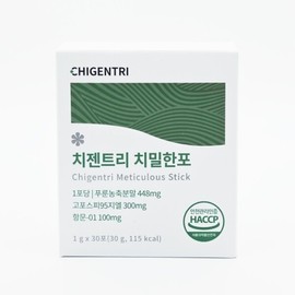 Chigentry dense sachets 1g x 30 sachets 1 / 치젠트리 치밀한포 1g x 30포 1개