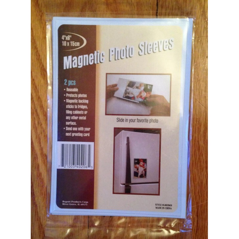 Regent 2 MAGNETIC 4" x 6" PHOTO SLEEVES- PICTURE HOLDERS