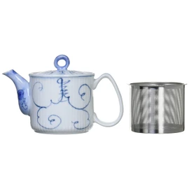 Hasami ware Arabesque grapes super stainless steel tea strainer Lightweight Pot Large 12740 