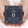IEFLIFE 80th Birthday Gifts for Women, 8 Circle Necklaces Jewelry