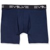 Evolve Men's Stretch Luxe 3 Pack 6'' Boxer Briefs, Varsity