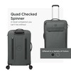 TravisMathew Quad Checked Spinner TMB401, Graphite Heather