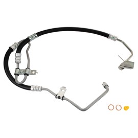 TRQ Power Steering Pressure Line Hose Assembly Compatible with 2003-2009 Lexus GX470 Toyota 4Runner