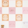 Tees Factory Kirby Star Decoration Tile Sticker Face H2.5 x