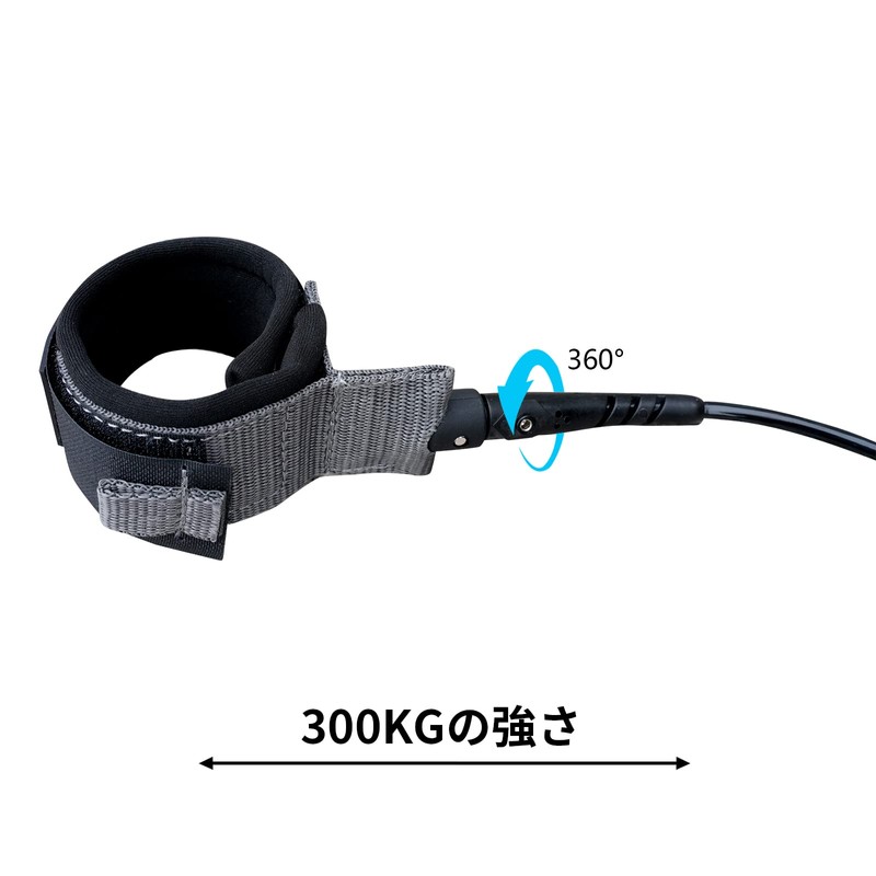 iBoard Surfboard Leash, Longboard, Paddleboard, Surfboard Straight Rope Single Turner