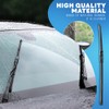 HEVLE Windshield Wiper Blades, Car Wiper Blade, Premium All-Season Windshield