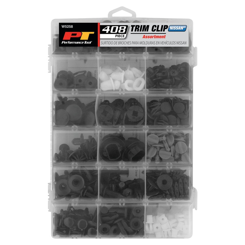 Performance Tool W5258 408pc Nissan Trim Clip