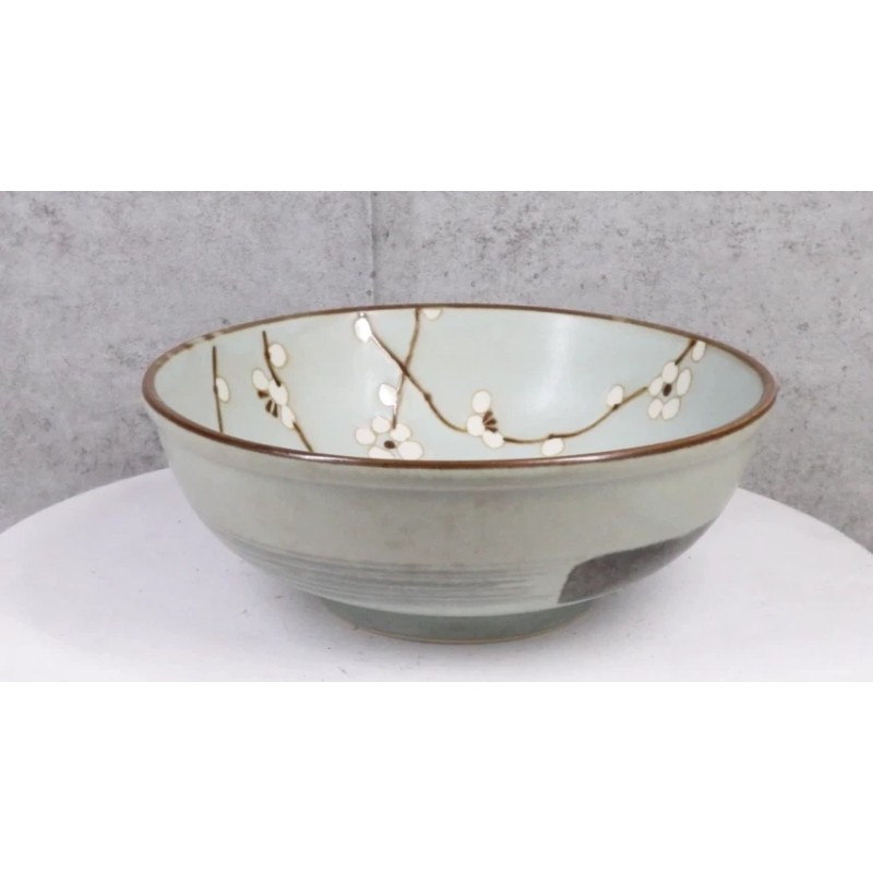 Set Of 4 Japanese Soushun Sakura Cherry Blossoms Porcelain Salad