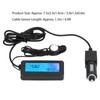 Mini Thermometer Electronic Temperature Meter with LCD Display DC12V for