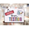 We Are Testing, Test In Progress, Please Do Not Disturb