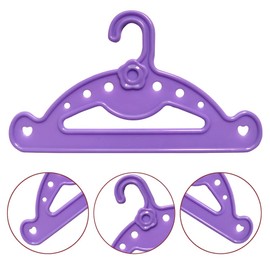 Plastic Clothes Rack Hanger for Dolls 14-18-20 Inch American Girl Doll Clothes Hanger for 35-46-50 cm Doll Clothes Accessories Laundry Hanger Doll Clothes 20 Pieces